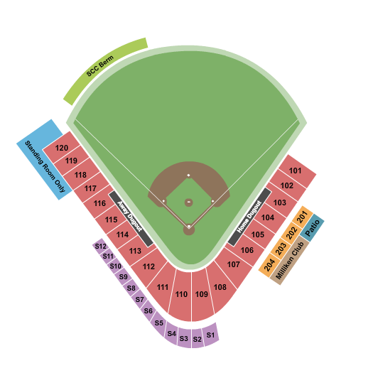 Fifth Third Park Seating Chart: Baseball