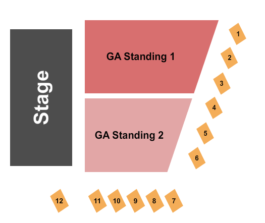 Fine Line Music Cafe Seating Chart: Endstage GA Standing