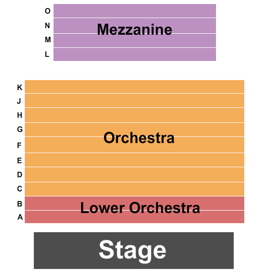 Firehouse Center For The Arts Seating Chart: Endstage