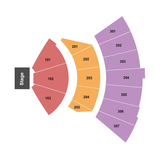 FirstBank Amphitheater Seating Chart: Endstage