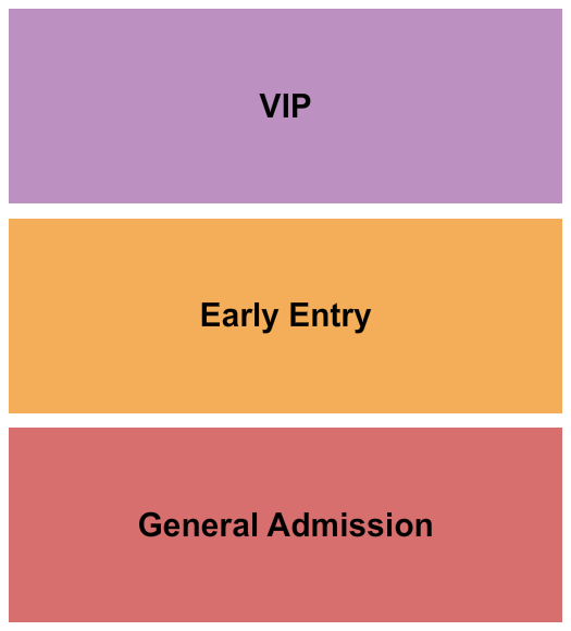 First Free Church - MO Seating Chart: GA/Early Entry/VIP
