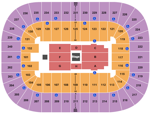 First Horizon Coliseum At Greensboro Complex Seating Chart: Nate Bargatze