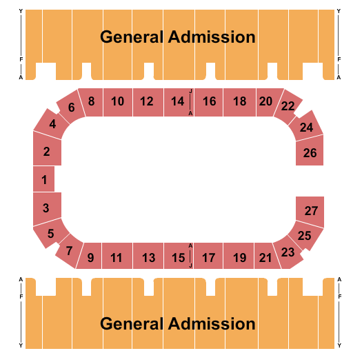 First Interstate Arena Seating Chart: Rodeo 2