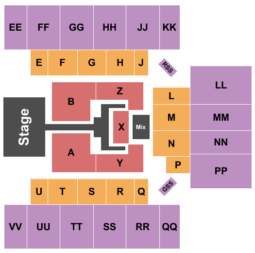 First National Bank Arena Seating Chart: MercyMe