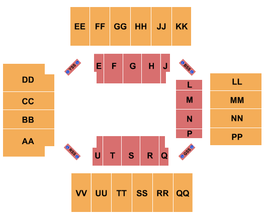 First National Bank Arena Seating Chart: Open Floor