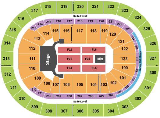 Celine Dion Colosseum Seating Chart