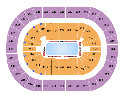 Firstontario Centre Interactive Seating Chart