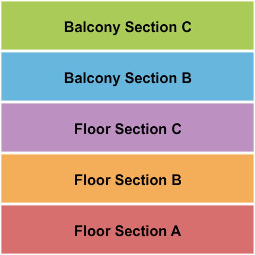 First Presbyterian Church of Santa Fe Seating Chart: Floor/Balcony
