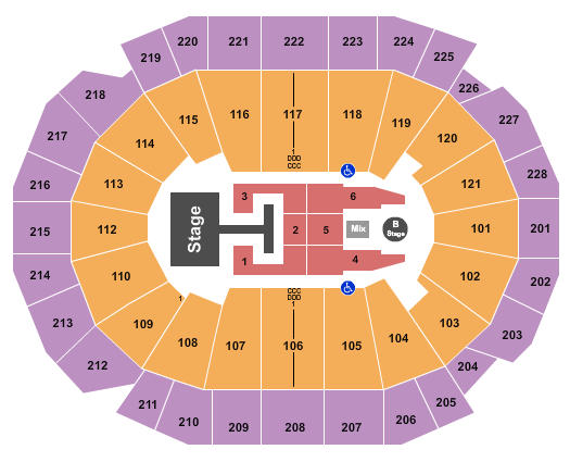 Fiserv Forum Seating Chart: Descendants & Zombies