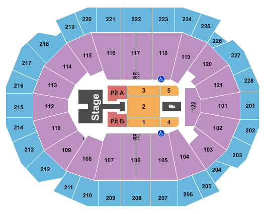 Fiserv Forum Seating Chart: Kelsea Ballerini