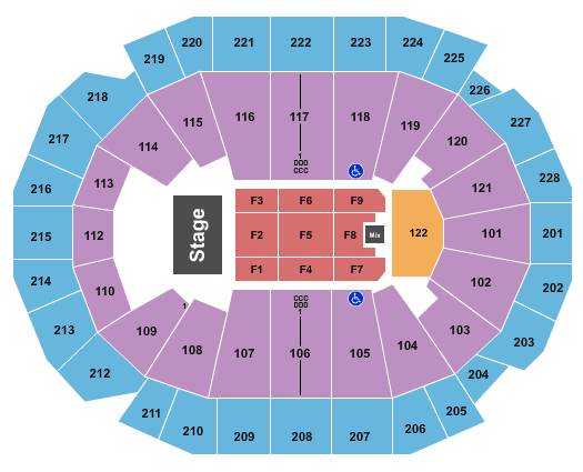 Fiserv Forum Seating Chart: Martin Lawrence