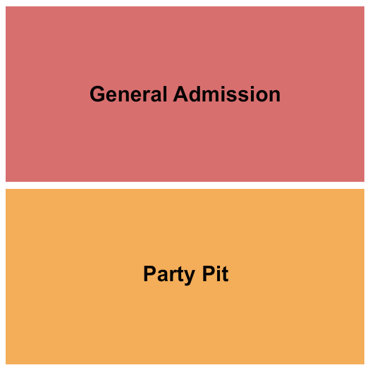 Fisher Fairgrounds Seating Chart: GA/Party Pit
