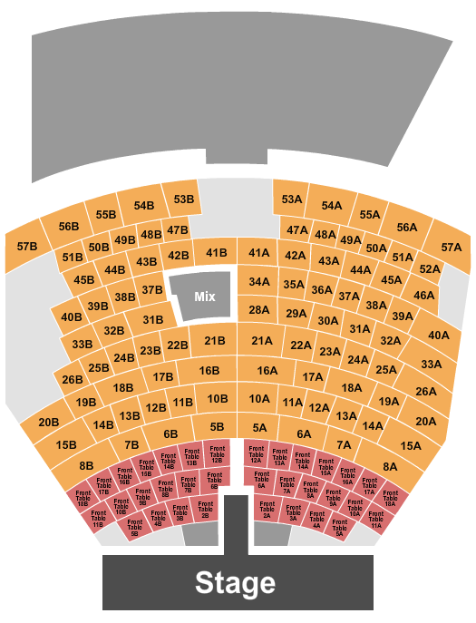 Flamingo Showroom at Flamingo Las Vegas Seating Chart: Piff the Magic Dragon
