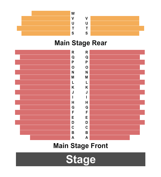 Flat Rock Playhouse Seating Chart: Endstage NO RLC