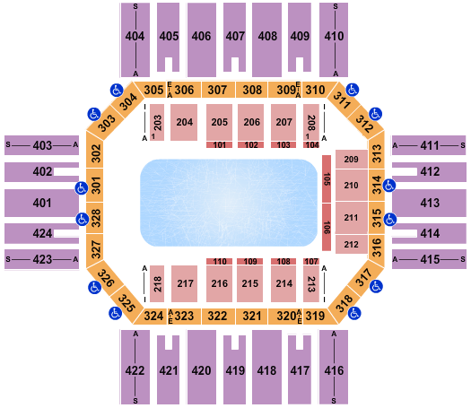 Florence Civic Center Seating Chart: Disney On Ice