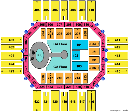 Florence Civic Center Seating Chart