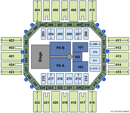 Florence Civic Center Seating Chart