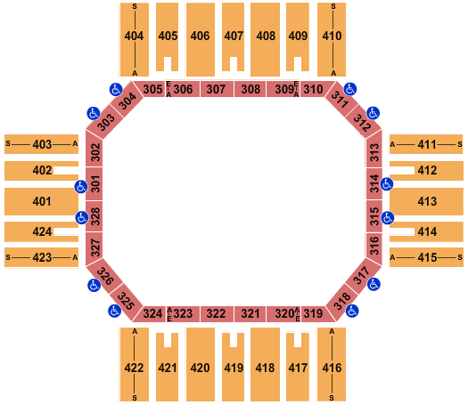 Florence Civic Center Seating Chart: Monster Jam