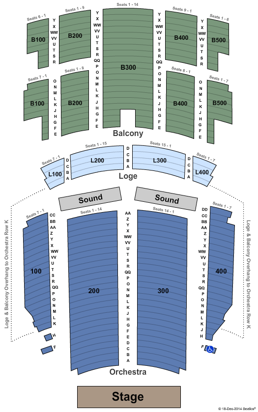 The Florida Theater Jacksonville Seating Chart