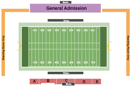 Foote Field Seating Chart: Football