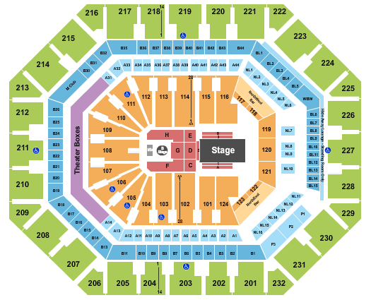 Mortgage Matchup Center Seating Chart: Dancing With The Stars