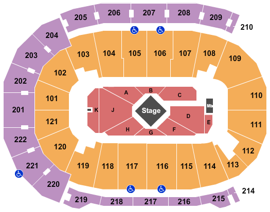 Ford Center - IN Seating Chart: George Strait