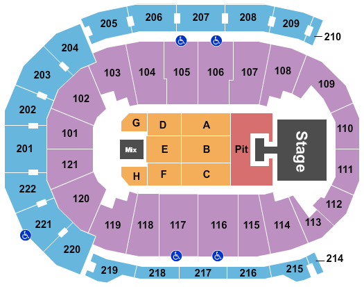 Ford Center - IN Seating Chart: Jason Aldean