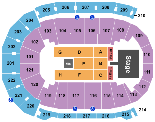Ford Center - IN Seating Chart: Koe Wetzel