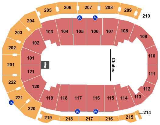 Ford Center - IN Seating Chart: PBR 3
