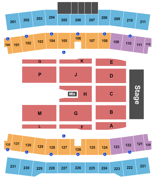 The Star Seating Chart