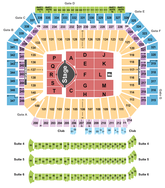 Buy Garth Brooks Tickets, Seating Charts for Events ...