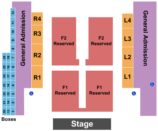 Adams Center Seating Chart