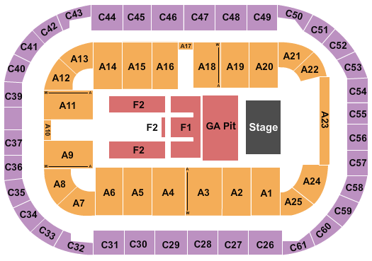 Arena At Ford Idaho Center Seating Chart: Jon Pardi