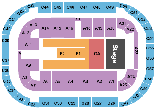 Arena At Ford Idaho Center Seating Chart: Offspring