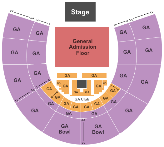 Forest Hills Stadium Seating Chart Concert