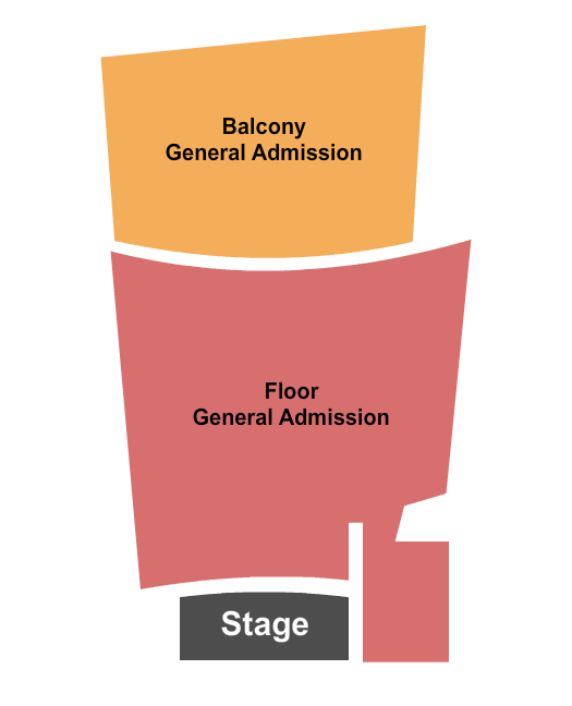 Foro Puebla Seating Chart: GA Floor & GA Balcony