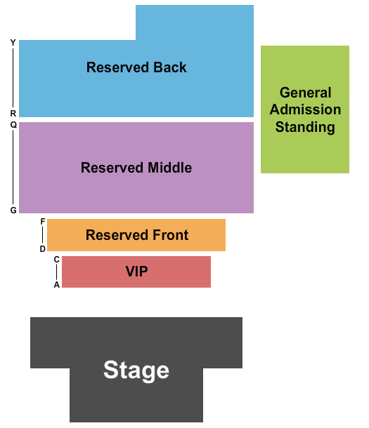 Fort Mose Historic State Park Seating Chart: Endstage