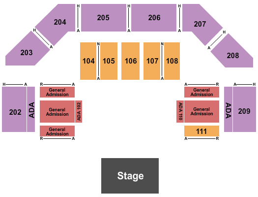 Forum River Center Arena Seating Chart: Rodeo