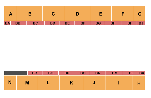 Four States Fair Grounds Seating Chart: Rodeo