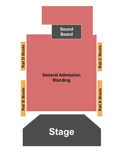 Fox Theatre - Boulder Seating Chart: Endstage GA Floor