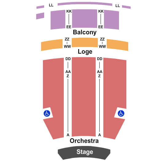 Fox Tucson Theatre Seating Chart