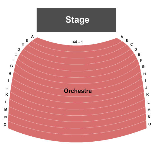 Francis Scott Key Auditorium Seating Chart: Endstage