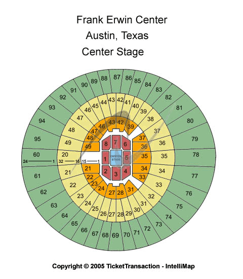 Frank Erwin Center Parking Fee