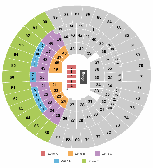 Frank Erwin Center Seating Chart: Disney Live - IntZone