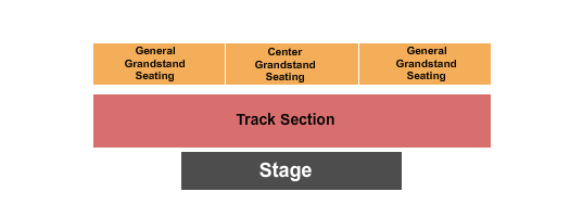 Franklin County Fairgrounds - NY Seating Chart: Track & Grandstand