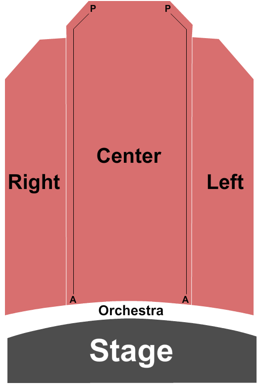 Freede Little Theatre At Civic Center Music Hall Map