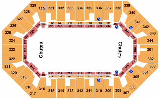 Freedom Hall At Kentucky State Fair Seating Chart: Rodeo