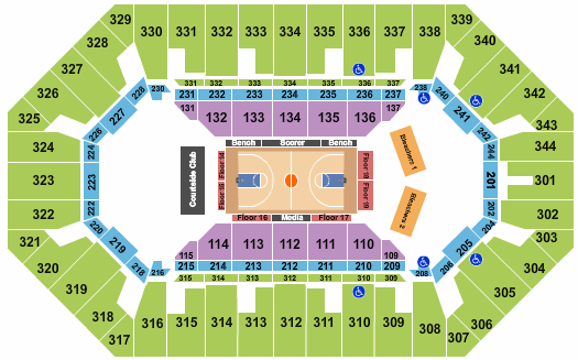 Freedom Hall At Kentucky State Fair Seating Chart: Basketball 2
