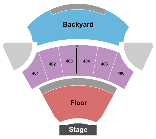 Freedom Mobile Arch Seating Chart: Endstage GA