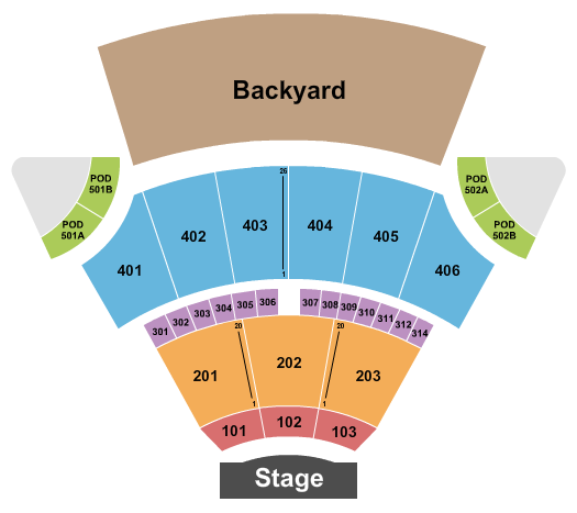 Freedom Mobile Arch Seating Chart: Endstage